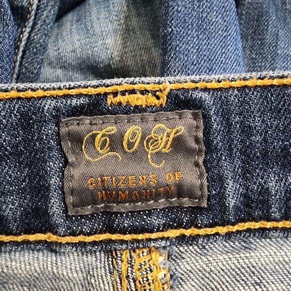 Citizens of Humanity Dina Petite Bootcut Leg Blue Jeans (26) - Picture 5 of 8